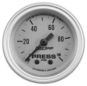 Autogage® Mechanical Oil Pressure Gauge